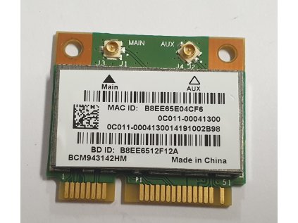 Wifi modul + Bluetooth BCM943142HM z Asus X551M