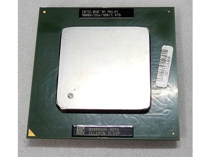 Historický procesor SL5VP (Intel Celeron 1000A) - kus HISTORIE !