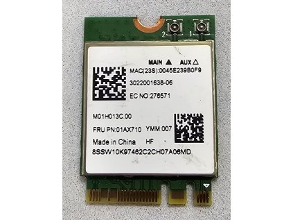 Wifi 01AX710 - Realtek RTL8821CE - z Lenovo L340-17IRH Gaming