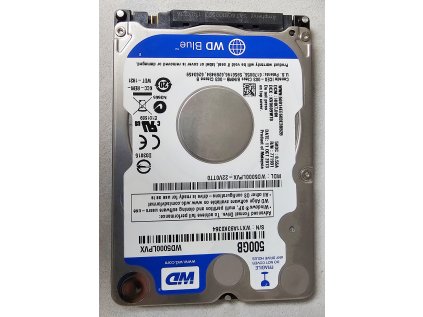 HDD do NTB WDC WD5000LPVX - 500GB , SATA III , 5400ot. - SLEVA !