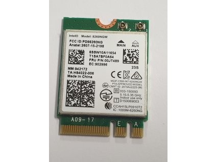 Wifi modul + Bluetooth 8260NGW / 01JT489 z Lenovo ThinkPad T470