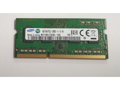 Paměť RAM do NB Samsung M471B5173EB0-YK0 4GB 1600MHz DDR3L PC3L
