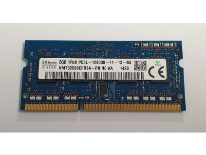 Paměť RAM do NB Hynix HMT325S6EFR8A-PB 2GB 1600MHz DDR3L PC3L