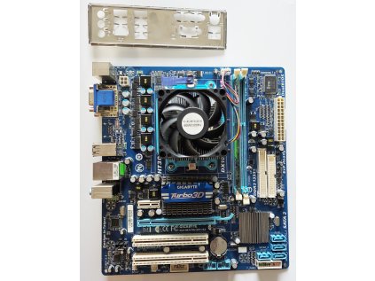 Základní deska GIGABYTE GA-MA78LMT-S2 Rev.3.3,+ Athlon II X4 640 + 2GB