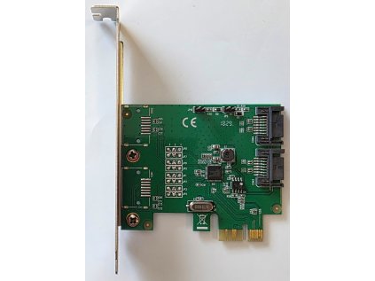 Řadič AXAGON PCES-SA2 PCIe řadič 2x SATA 6G