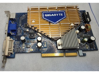 Grafická karta AGP Gigabyte GV-N76G256D-RH, 256MB GDDR2, 128-bit