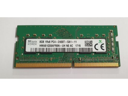 Paměť RAM do NB SKhynix HMA81GS6AFR8N-UH 8GB 2400Mhz DDR4 PC4