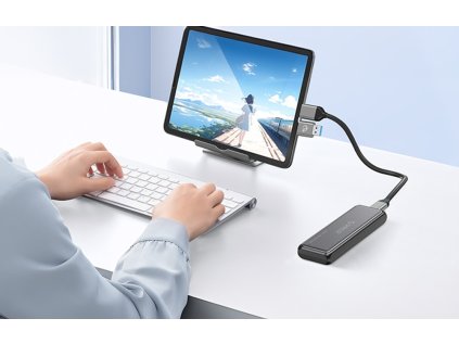 Orico NVME M.2, 10gbps, USB-A to USB-A/C pouzdro pro disk SSD M.2