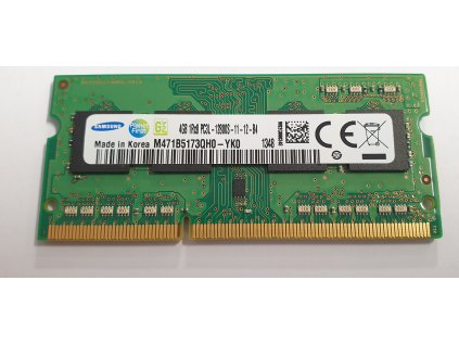 Paměť RAM do NB Samsung M471B5173QH0-YK0 4GB 1600MHz DDR3 PC3L