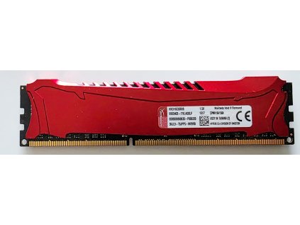 Paměť RAM do PC Kingston DDR3 8GB 1600MHz / HX316C9SR/8
