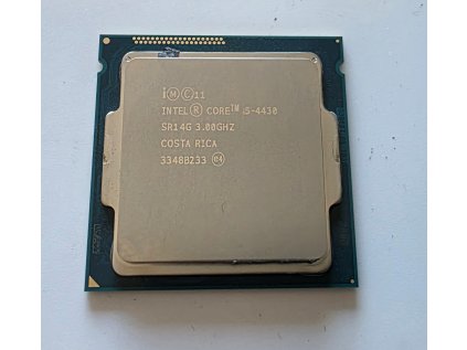 Procesor - SR14G Intel Core i5-4430 @ 3.00GHz + chladič s CU jádrem