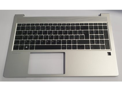 Palmrest 4BX8QTA0050 + nefunkční klávesnice z HP Probook 455 G8