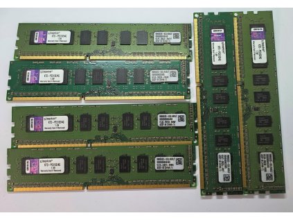 Paměť RAM do PC ECC 6x Kingston KTD-PE313E/4G - 24 GB 1333Mhz