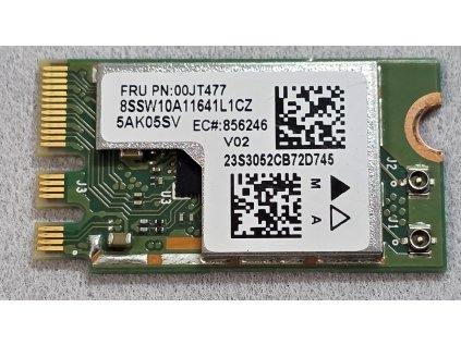 Wifi modul + Bluetooth Lenovo 00JT477 / Atheros QCNFA435