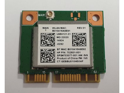 Wifi modul RTL8723BE + Bluetooth z HP ProBook 430 G2