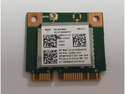 Wifi modul + Bluetooth 4.0 RTL8723BE z HP 15-r162nc