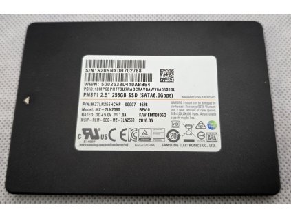 SSD disk Samsung MZ7LN256HCHP 2,5" SATA 6,0Gbps 256GB