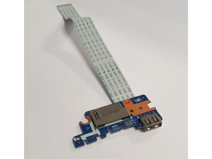 USB board + Čtečka karet LS-E795P / NBX00026E00 z HP 15-bw051nc