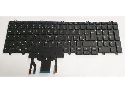 Klávesnice 0NMTGD / NSK-EQ0BC / PK1326J1B16 z Dell Precision 7530