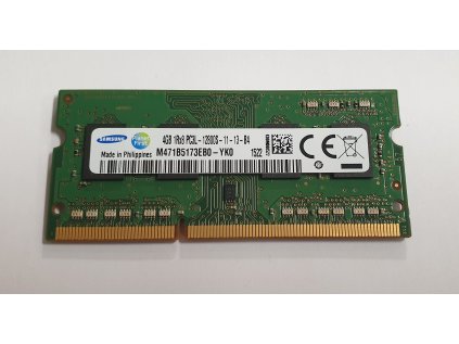 Paměť RAM do NB Samsung M471B5173EB0-YK0 4GB 1600MHz DDR3 PC3L