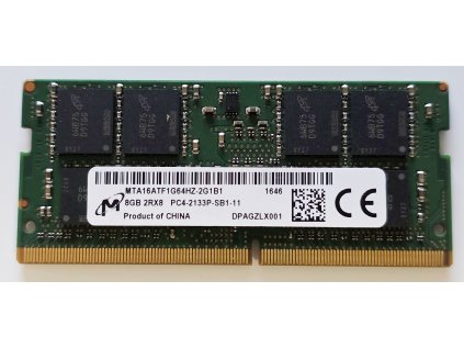Paměť RAM do NB 8GB Micron MTA16ATF1G64HZ-2G1B1 2133Mhz