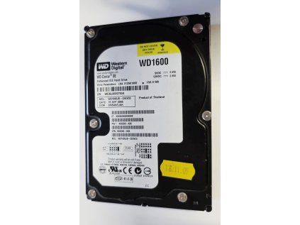 HDD do PC PATA WDC WD1600JB 160GB 3.5”, 7200ot. (IDE)