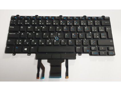 Klávesnice 0TT9MN / PK1313D3B10 z Dell Latitude E7470