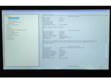 Základní deska LA-C461P s i5-6300U z Dell Latitude E7470