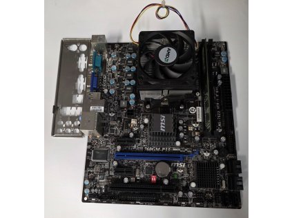 Základní deska MSI 760GM-P33 + ATHLON X2 250 + 2GB DDR3