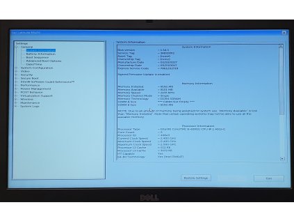 Základní deska LA-C631P s i5-6300U z Dell Latitude E5470