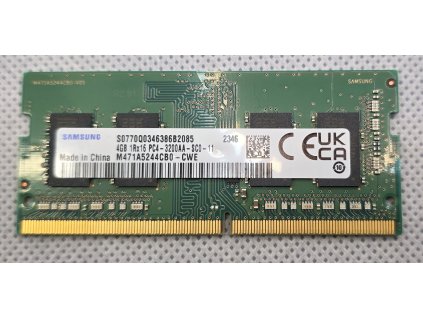 Paměť RAM do NB Samsung 4GB DDR4 3200Mhz - M471A5244CB0-CWE
