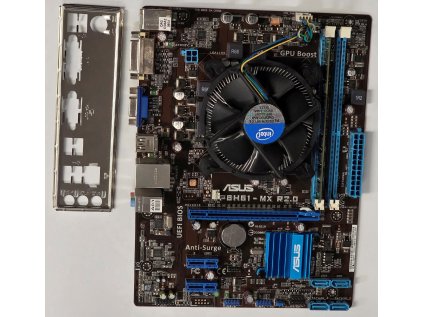 Základní deska Asus P8H61-MX R2.0 + 4GB DDR3 + G630 + Chladič