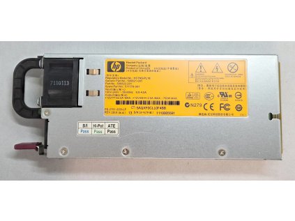 HP 506821-001 - HP 750W Gold Zdroj G6-G8 Servery (HSTNS-PL18)