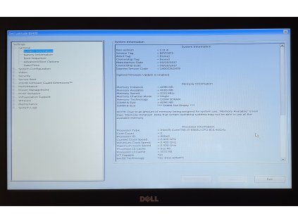 Základní deska LA-C631P rev: 1.0 s i5-6300U z Dell Latitude E5470