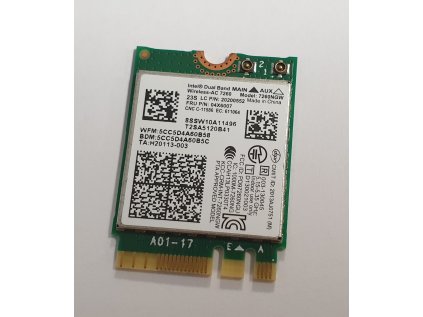 Wifi modul + Bluetooth 4.0 7260NGW / 04X6007 z Lenovo ThinkPad T440s