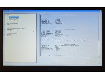 Základní deska ADM70 LA-C631P s i5-6300U z Dell Latitude E5470