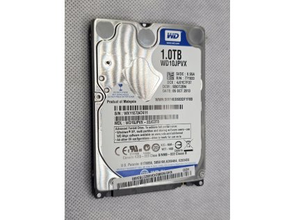 HDD do NTB WD SCORPIO BLUE WD10JPVX 1TB SATA/600 2.5"