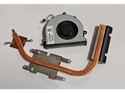 Chlazení AT2040050C0 + ventilátor DC28000JLF0 z HP 15-bw054nc
