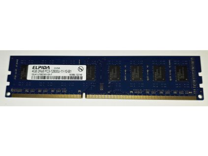 Paměť RAM do PC Elpida DDR3 4GB 1600Mhz - EBJ41UF8BDW0-GN-F
