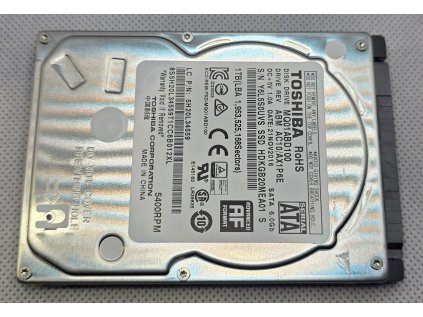 HDD do NTB 1000 GB 1TB Toshiba MQ01ABD100, SATA III, 2,5"