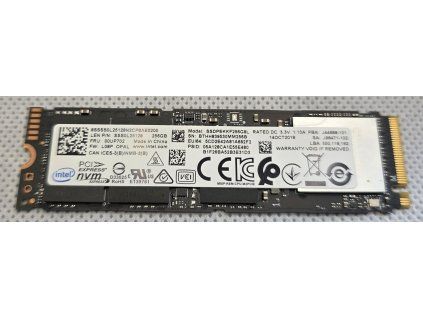 Intel SSD 256 GB NVMe – SSDPEKKF256G8L - M.2 2280
