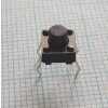 Tlačítko - mikrospínač 4x4x1,5 mm MT665DPS