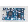 Micro USB 5V 1A TP4056 modul nabíječky lithium-iontových baterií 18650 s ochranou a duální funkcí 1A Li-ion.