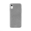 Puro Shine pouzdro pro Apple iPhone Xr, stříbrná