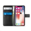 Puro flipové pouzdro Wallet s přihrádkou na kartu pro iPhone Xs Max 6.5" Black