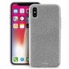 Puro zadní kryt "SHINE" pro Apple iPhone X, stříbrná