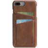 Pouzdro Krusell Sunne 2 Card Leather iPhone 8 Plus / 7 Plus Koňaková