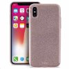 Puro zadní kryt "SHINE" pro Apple iPhone X, růžově zlatá