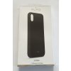 Puro silikonový obal s mikrovláknem pro iPhone Xs Max 6.5" Black