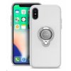 Puro ochranný obal pro Apple iPhone X s magnetickým kroužkem, bílá